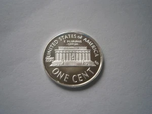 1g ONE CENT COIN .999 PURE SILVER BULLION - USA - ONE GRAM ROUND- FREE POSTAGE!! - Bild 1 von 2