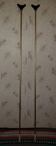 Vintage Pair of No. 3 Freeglide Cue Sticks - Shuffleboard Puck Pushers - Picture 1 of 3