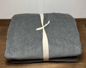 Pottery Barn Cozy Cloud Duvet Cover ~ King/Cal ~ Steel Blue - Picture 1 of 7