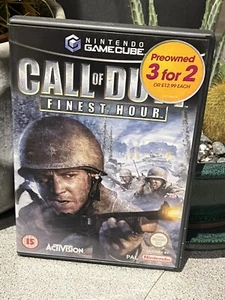 Call Of Duty Finest Hour GameCube Game! Look In The Shop! - Picture 1 of 2