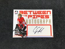 2006-07 ITG BETWEEN THE PIPES COREY CRAWFORD FUTURE STARS AUTOGRAPH AUTO #A-CC