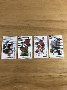 (4) US 20 Cent State Birds Stamps - Picture 1 of 3