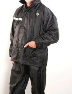 TUTA MOTO IMPERMEABILE COMPLETO ANTIPIOGGIA CON GIACCA E PANTALONE VARIE TAGLIE - Imagen 1 de 2