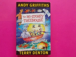 THE 143-STOREY TREEHOUSE by ANDY GRIFFITHS **LIKE NEW - Bild 1 von 3
