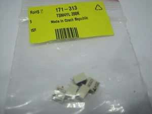5pcs TSM4Y 200K 1/5W 10% Trimmer Resistors - SMD 4.8mm Vishay - Imagen 1 de 2
