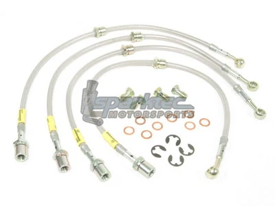 Kit de línea de freno de acero inoxidable Goodridge G-Stop para 90-01 Subaru Impreza Legacy Foto 1 de 4