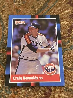1988 Leaf #205 Craig Reynolds - Image 1 of 2