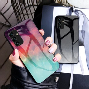 For Samsung Galaxy A34 A54 A13 A33 A53 Shockproof Slim Tempered Glass Case Cover - Picture 1 of 24