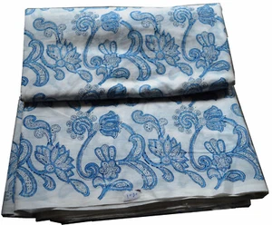 Cotton Fabric Hand Block Print Craft Indian Dressmaking Fabric By The yard F188 - Picture 1 of 4