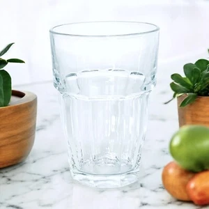 Bormioli Rocco ROCK BAR Clear Panels Stackable Tempered Glass 16.25 OZ Cooler - Picture 1 of 7