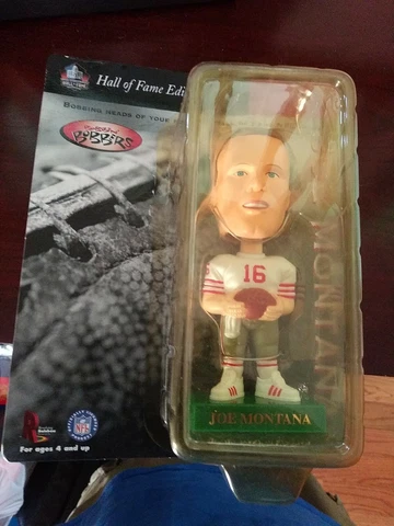 JOE MONTANA SAN FRANCISCO 49ERS 1999 HALL OF FAME BOBBIN BOBBERS BOBBLEHEAD Cover