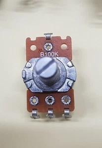 ALPHA Centre tap B100K Linear Potentiometer for Synth Bender Pedal - Picture 1 of 3