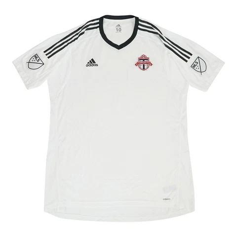 Toronto FC MLS Adidas Men's White Short Sleeve Goalkeeper Jersey Cover