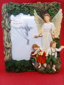 WHOLESALE Authentic Bareggio Collection Guardian Angel Photo Frame from Italy - Picture 1 of 4