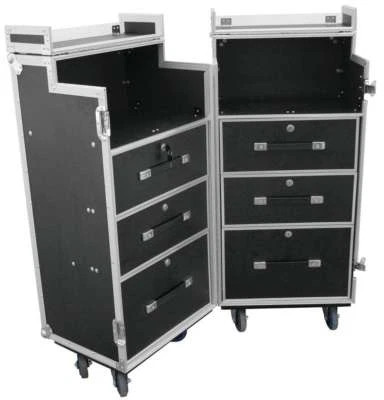ROADINGER Roadie Case Double Drawer DD-1 Schubladencase Theke Merchandise Stand - Bild 1 von 4