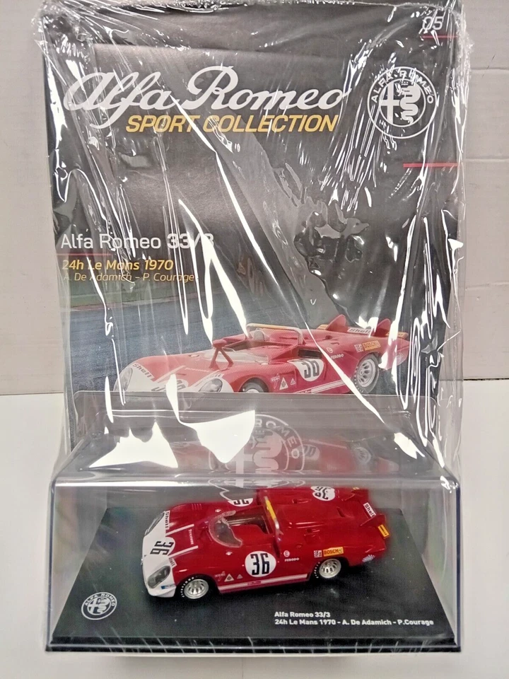 ALFA ROMEO 33/3 24h LE MANS 1970 5' SALIDA ALFA ROMEO SPORT COLLECTION 1:43 - Imagen 1 de 1
