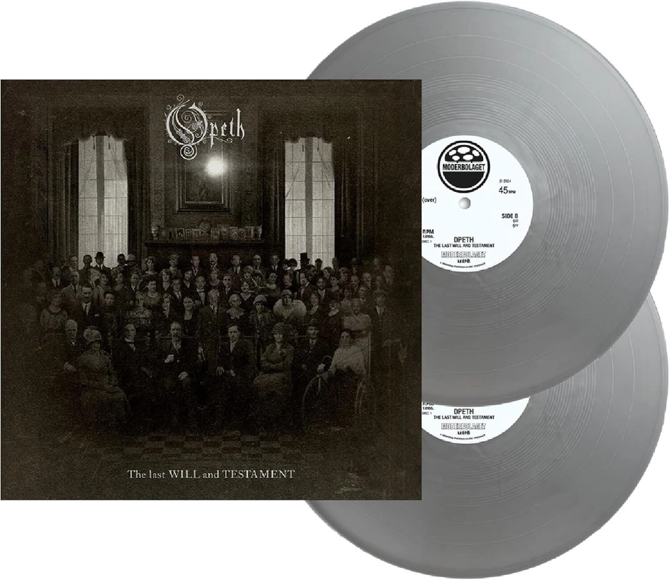 Opeth - The Last Will And Testament (2 x Vinyl LP Album 45 RPM Silver Opa...