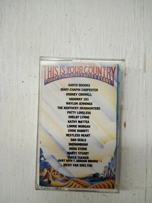 This is Your Country Today's Greatest Hits & Stars! Cassette Tape 1980s  - Image 1 of 2