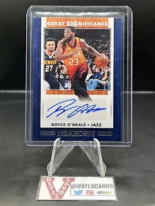 19/20 Panini Hoops - ROYCE O'NEAL GREAT SIGNIFICANCE AUTO #GS-RON - Foto 1 di 3