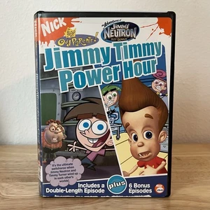 Fairly Odd Parents Jimmy Neutron Jimmy Timmy Power Hour DVD 2004 Nickelodeon - Picture 1 of 3