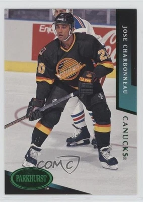1993-94 Parkhurst Emerald Ice Jose Charbonneau #484 Rookie RC - Image 1 of 2