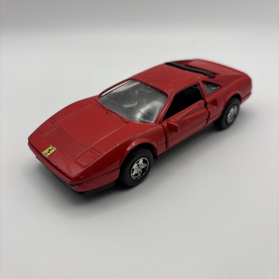 VTG ✅ Majorette Ferrari 328 GTB Die Cast Car Red 1:36 Scale ✅ 2500 Series - 2502 - Image 1 of 4