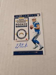 2019 Contenders EASTON STICK Rookie Ticket On Card Autograph #127 Rookie Auto - Picture 1 of 2