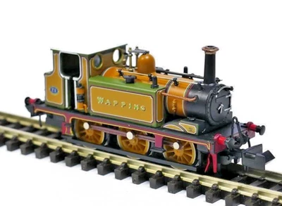Dapol 2S-012-020, N Gauge, Terrier A1X 71 'Wapping' LBSC Stroudley Improved Gree - Image 1 of 3