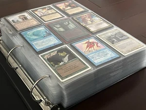 Giant! Old Vintage Magic Gathering 1008 Cards Collection Binder Alpha Mtg Lot - Picture 1 of 24