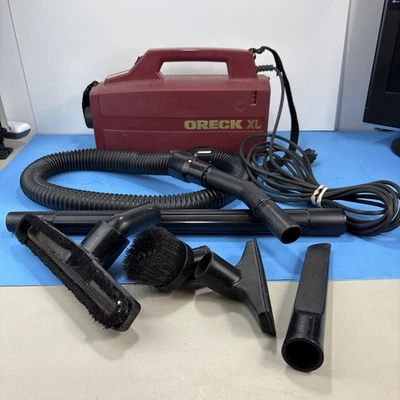 Oreck XL BB870-AQ Compact Handheld Canister Vacuum Cleaner W/ Attachments - Image 1 of 4