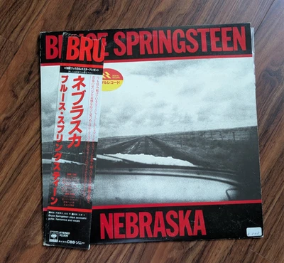 Bruce Springsteen - Nebraska - Vinyl JAPAN OBI - 25AP-2440 - former rental - Image 1 of 4