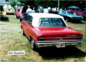 1965 AMC Rambler American 440 Cabrio R Auto Show Foto 3,5x5 KOSTENLOSER VERSAND - Bild 1 von 2