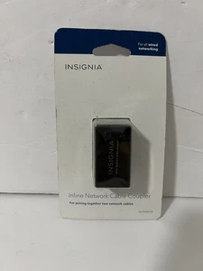 Insignia Inline Network Cable Coupler NS-PNWIC50 RJ45 for Wired Networking  - Picture 1 of 6