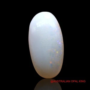 3.00 Cts Natural Oval Fire Opal Artisan Cabochon Bracelet Making 17x9x3 mm - Picture 1 of 11
