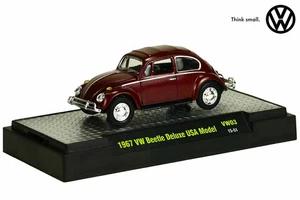 M2 MACHINES AUTO-THENTICS 1967 VW BEETLE BROWN DELUXE USA MODEL VW03 15-51 - Picture 1 of 1