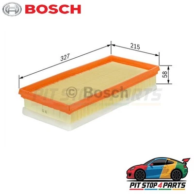 Filtro de aire Bosch 1457433300 327 mm compatible con Volvo S80 1999-2006 9454647 94546470 Foto 1 de 4