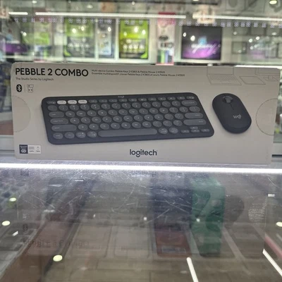 Logitech Pebble 2 Combo Wireless Keyboard/Mouse Bundle - Image 1 of 3