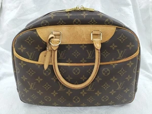 Authentic LOUIS VUITTON Monogram Deauville M47270 Handbag With Dustbag padlock - Picture 1 of 13
