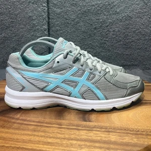 Asics Jolt Damen grau Aqua Laufschuhe Schnürschuhe Sportschuhe Größe 9 - Bild 1 von 12