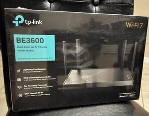 TP-Link Archer BE3600 Dual-Band Wi-Fi 7 Router. Brand New Sealed- Free Shipping - Picture 1 of 2