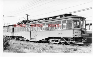 4D053 RPPC 1950s/60s KEY SYSTEM RAILWAY CAR #682 SAN FRANCISCO SIGN - Picture 1 of 1