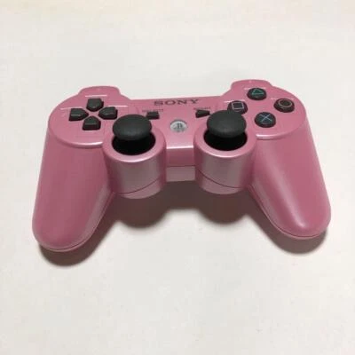 SONY PS3 DUALSHOCK3 Candy Pink Wireless controller Used Game - Image 1 of 4