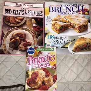 Brunch Kochbücher ~ Menge 3 ~ Betty Crocker, Pillsbury & Geschmack of Hom - Bild 1 von 2