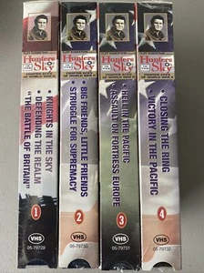 Hunters in the Sky - Fighter Aces of World War II Complete Set 4 VHS Tape SEALED - Picture 1 of 9