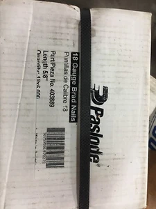 CASE of PASLODE 5/8" NAILS #403889, 18 GAUGE Brad Nails, 18 x 5000/BX see desc - Picture 1 of 3