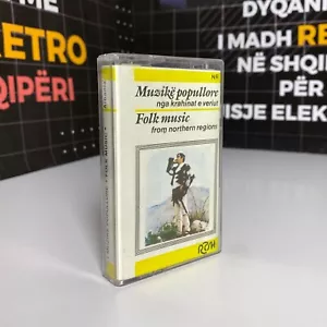 Rare Vintage Original RTSH Cassette with Albania Folk Music 1990's - bl0321 - Picture 1 of 2