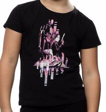 Girls Black T-Shirt Official Star Wars Rogue One K-2SO Short Sleeve Free P+P