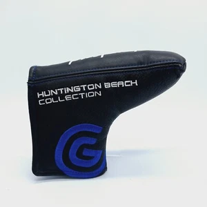 Cleveland Golf Huntington Beach Collection Blade Putter Head Cover Black Blue - Picture 1 of 5