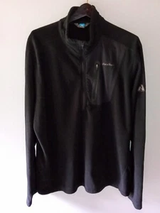 Eddie Bauer Fleecejacke Herren Gr. XXL schwarz First Ascent 1/2 Zip Pullover - Bild 1 von 6