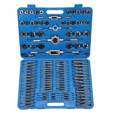 GEARZAAR Set di 110 Pezzi Filettatrici M2-M18 Filettatrice Trapano Filettato per Filettatura
